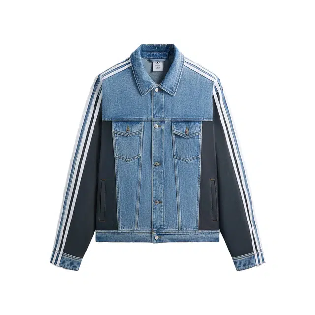 KITH x adidas originals FW25 Football Denim Jacket
