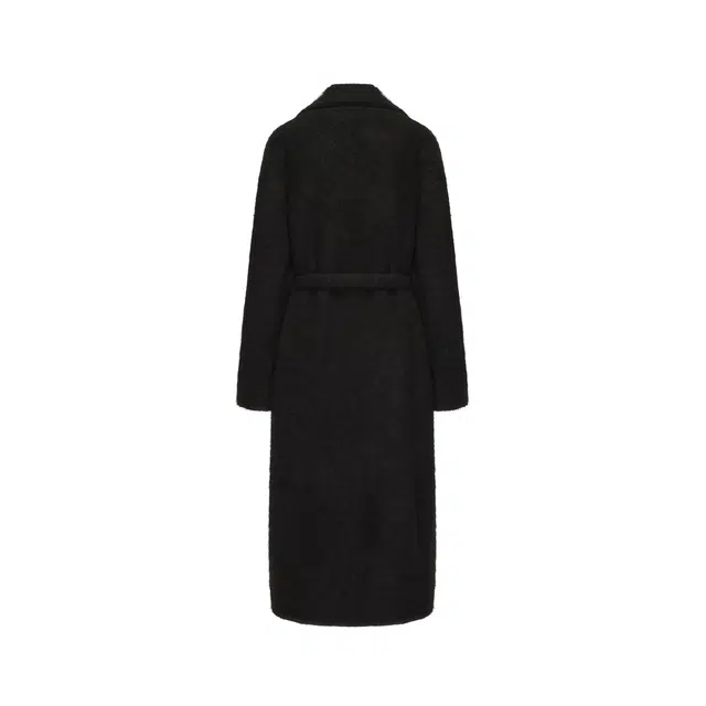 RUOHAN EBONY BLACK MERGUI COAT AW25