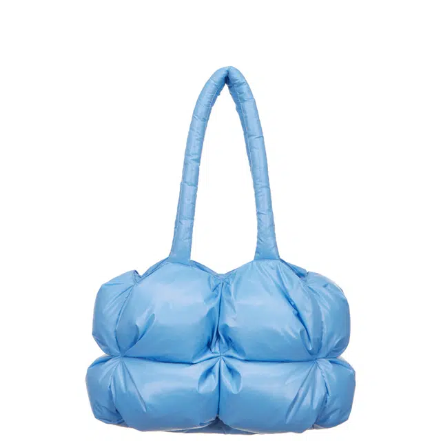 波司登 柔软亲肤轻便云朵 锦纶聚酯纤维 拎包 青玉蓝