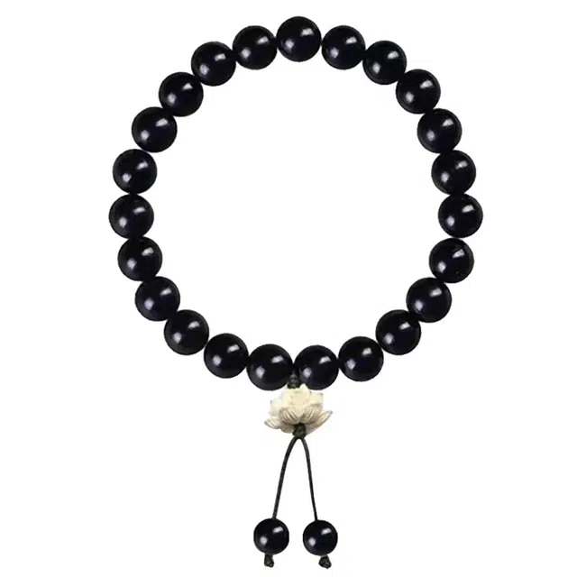 琛宬 好运莲莲八方来财时来运转多宝纳福平安喜乐新中式国潮复古高级感轻奢小众气质#好运 黑檀 手串 男女同款情侣款