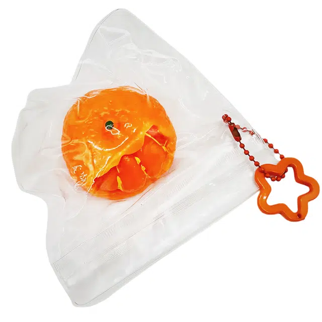 木丸子 橘子超软烂泥版解压玩具球剥皮橙子 慢回弹 捏捏乐按按乐