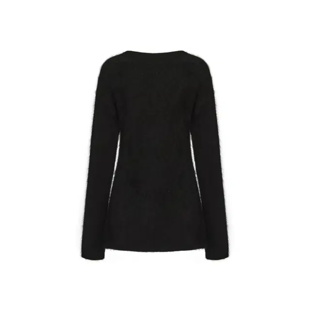 RUOHAN BLACK LIMA TOP AW25