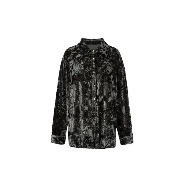 TCH Velvet Rhinestone Shirt
