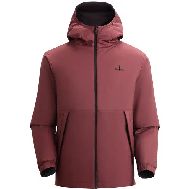 比音勒芬 超细旦功能休闲双面穿连帽棉服 男女同款