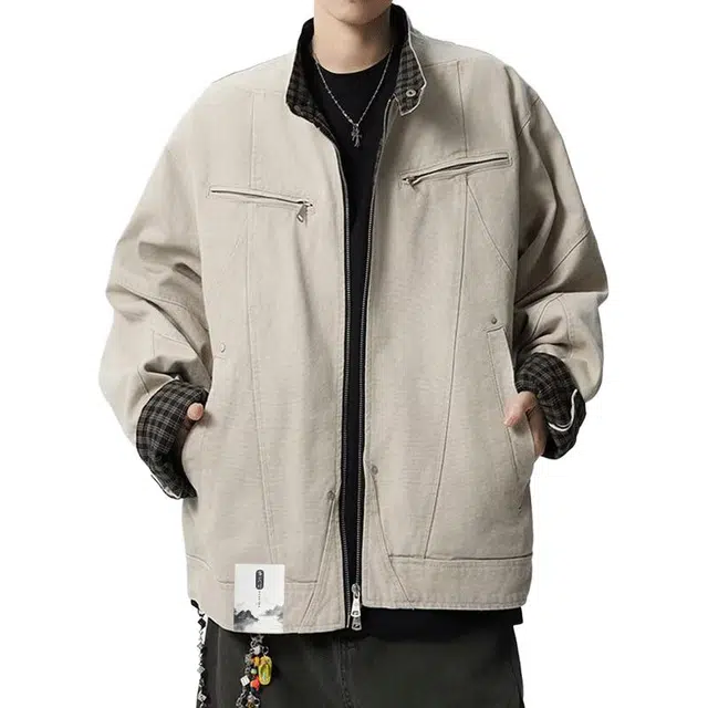 【永恒机车工装飞行员外套】布客行 怀旧做旧处理低调奢华经典复古设计霸气有型顺滑细腻材质挺括有筋骨感摩登高街范夹克 男女同款