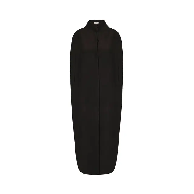 RUOHAN JET BLACK SIRI CAPE AW25