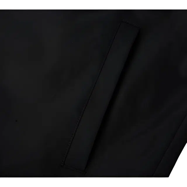 才子 经典翻领简约多口袋休闲单排扣夹克外套 男款 黑色