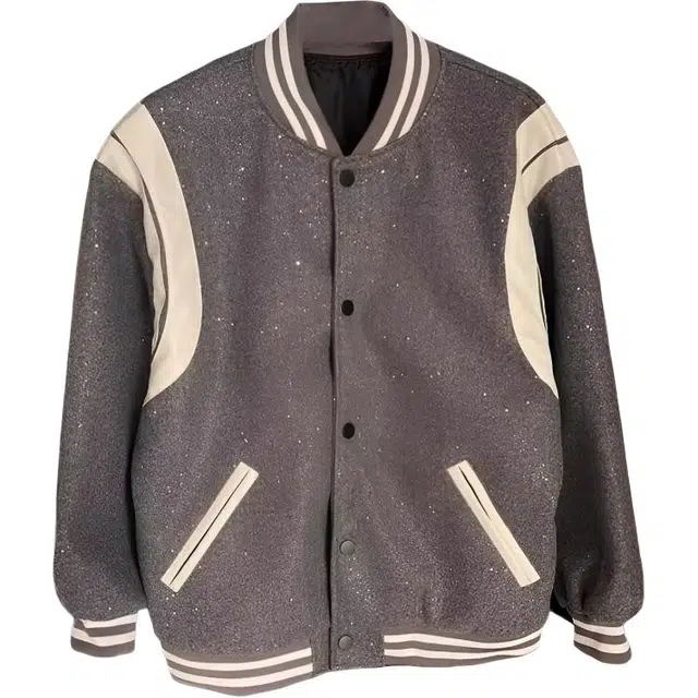 极限涡轮 美式复古高街潮牌宽松休闲百搭夹克外套 男女同款