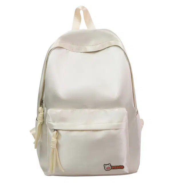 小猪班纳 大学生百搭日系初高中生韩版小学生森系背包 尼龙 双肩包 男女同款情侣款 多色