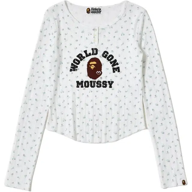 A BATHING APE x MOUSSY MOUSSY FW25 T