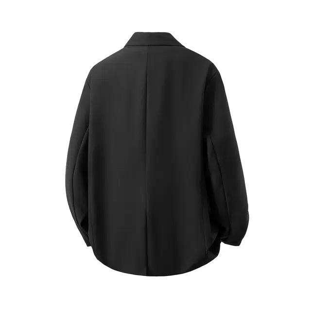 左岸 潮流正肩西服外套男春秋季薄款高级感痞帅宽松休闲百搭廓形西装 男款