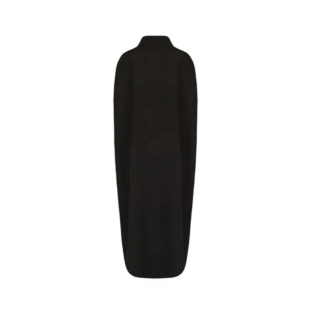 RUOHAN JET BLACK SIRI CAPE AW25