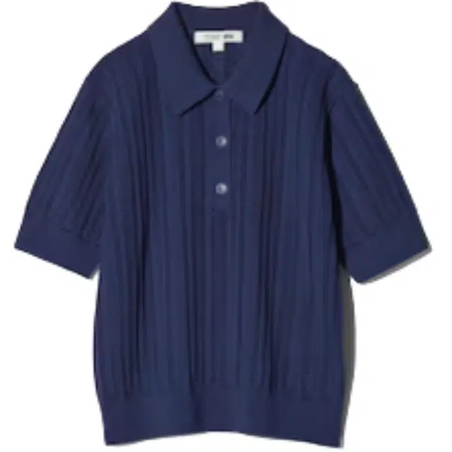 UNIQLO x Comptoir des Cotonniers SS25 Blue Polo