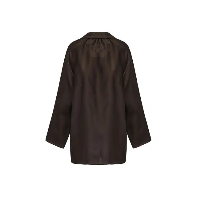 RUOHAN SABLE BROWN CETO SHIRT AW25