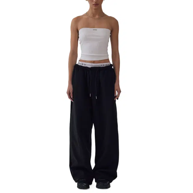 TREEMINGBIRD Basic Ribbed Crop Tank Top