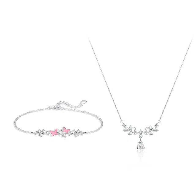 【纯银999 | 闪耀蝴蝶】 凤祥囍事 老凤祥 优雅浪漫温柔小众设计简约学生日常轻奢经典百搭高级感通勤浪漫约会可调节#好运 足银 手链 女款