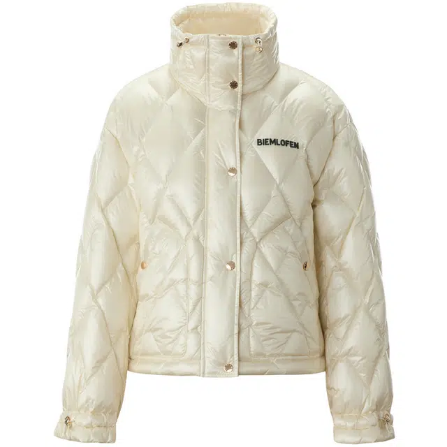 比音勒芬 【波兰进口鹅绒】秋冬时尚休闲保暖立领羽绒服 女款