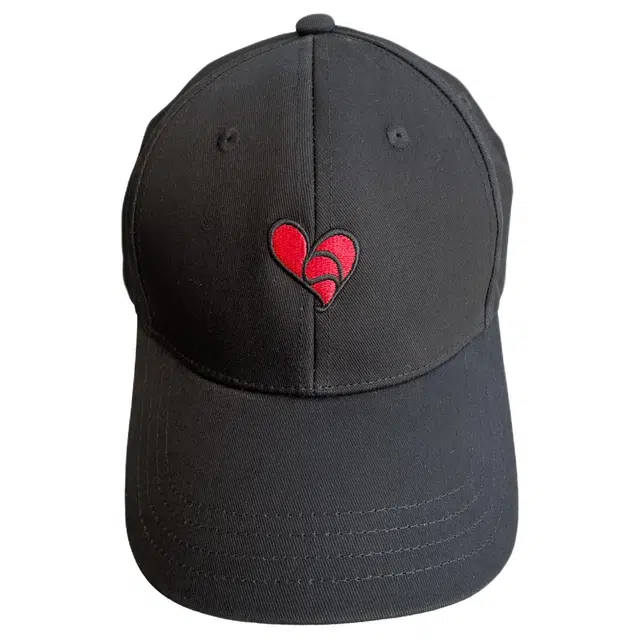 波司登 爱心刺绣时尚休闲户外运动舒适简约 棉 棒球帽 男女同款情侣款