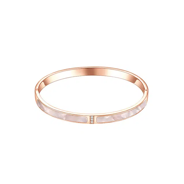 法思梵 轻奢时尚高级感 温柔大方显气质 铜 手镯 女款