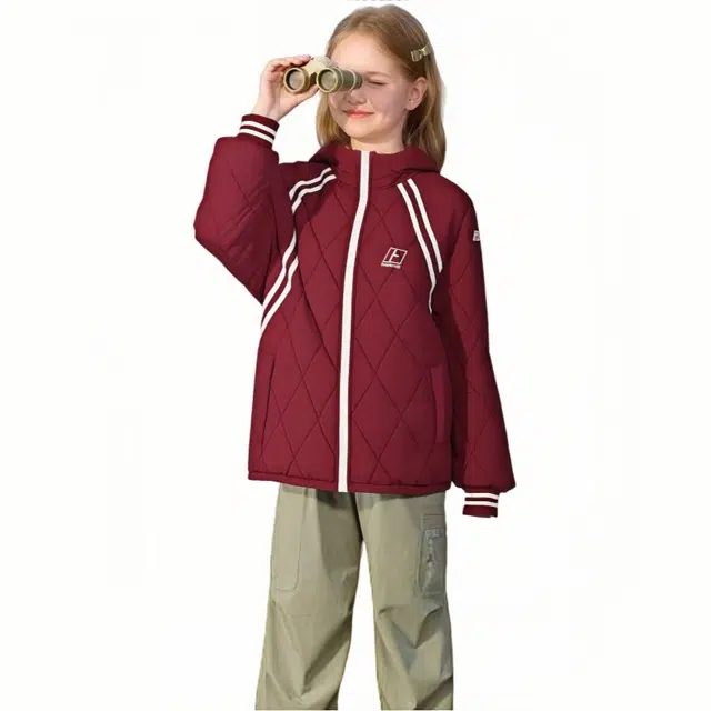 雅鹿棉衣 洋气时尚夹棉加厚外套 儿童款