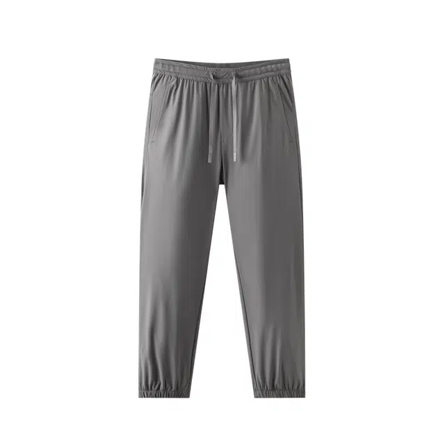 森马 凉感防晒锥形裤子轻薄纯色百搭长裤易打理休闲裤 男款