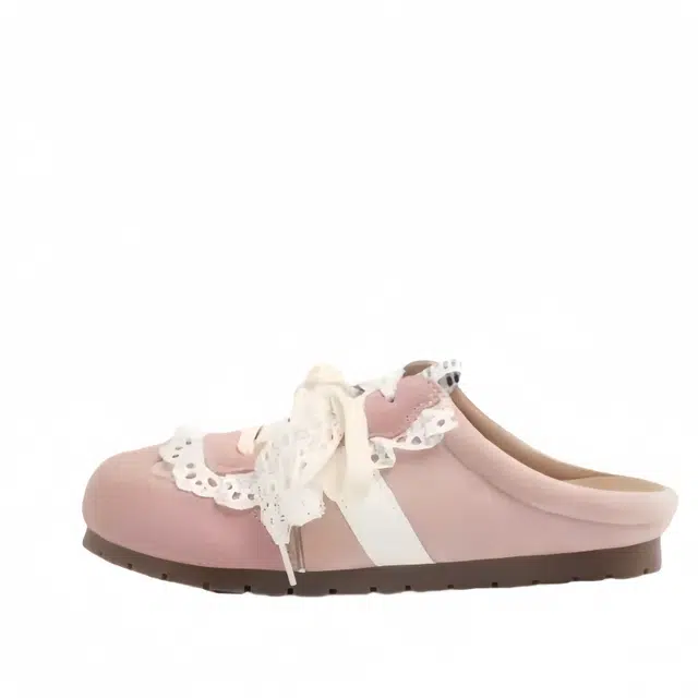 拾伍象 外穿复古蝴蝶结百搭森系勃肯鞋包头半拖鞋 女