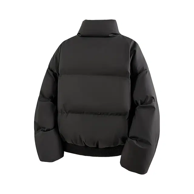 LONSDALE PU Leather Puffer Jacket