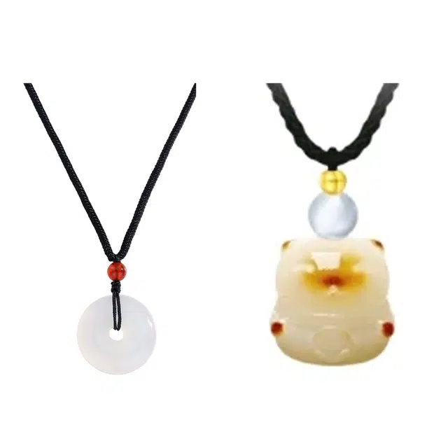 【福禄安康】 缇克玺 招桃花纳福佛珠禅意小清新好运国潮时尚民族风 事业有成 节节高升 学业顺利 菩提根 项链 男女同款情侣款