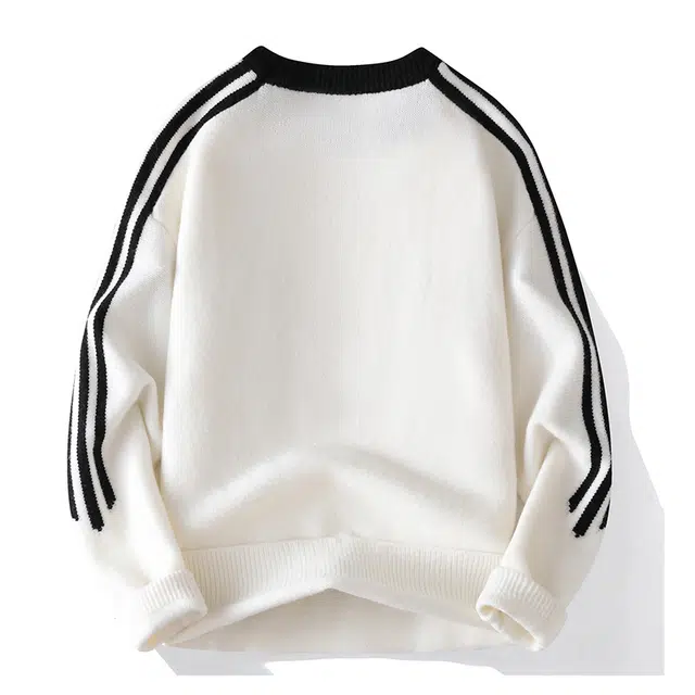 Lonsdale Retro Striped Crewneck Sweater