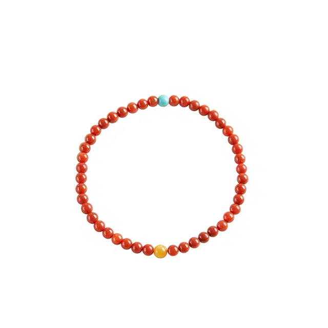 翠雅金楼 新中式满肉柿子手饰 国风转运珠温婉大气如意水逆退散能量满满 通勤百搭气质优雅#好运 玛瑙 手串 男女同款情侣款