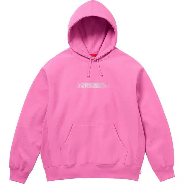 Supreme x FW25 WEEK4 Motion Logo Hooded Sweatshirt