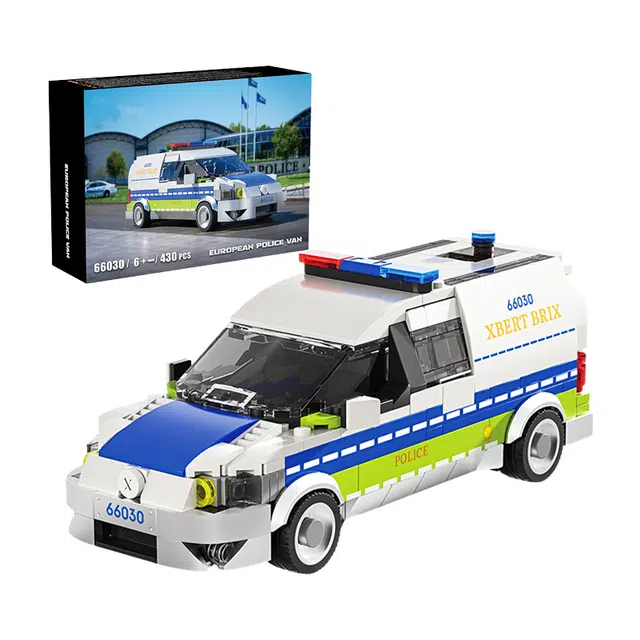 EUROPEAN POLICE VAN 430pcs YMXJM66030