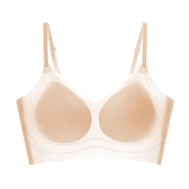 图兰朵 自然轻薄速干一片式贴肤高弹吸湿透气软支撑防下垂舒适无感无钢圈文胸 女款