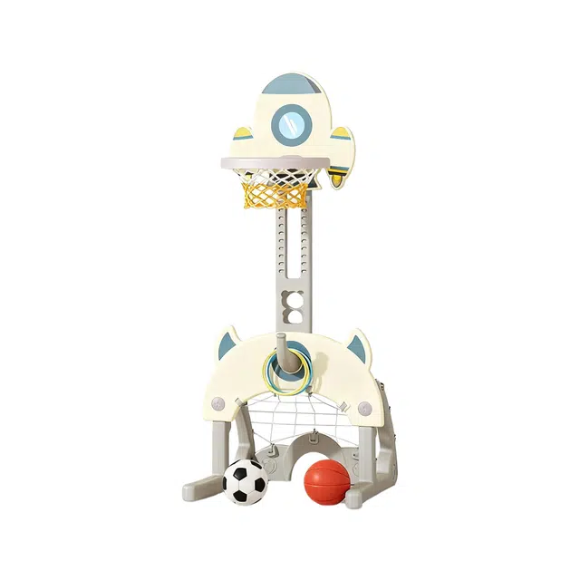 图米鱼 儿童篮球架家用投篮框架 可升降室内 早教教具