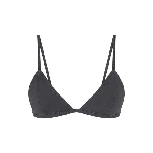 SKIMS FW25 WOVEN LOUNGE TRIANGLE BRALETTE
