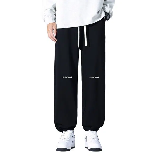 海尔斯 束脚运动百搭时尚简约休闲裤 男款