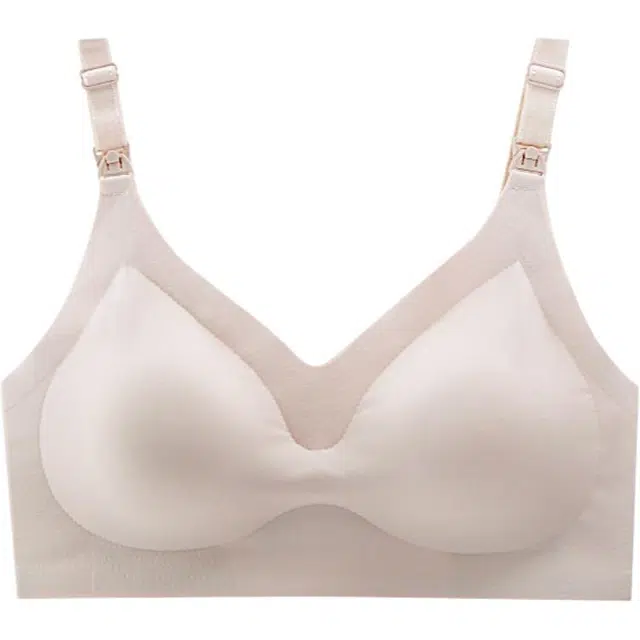 皇室品轩 哺乳柔软舒适无钢圈便捷式前开扣防下垂无痕孕妇内衣 文胸 女款