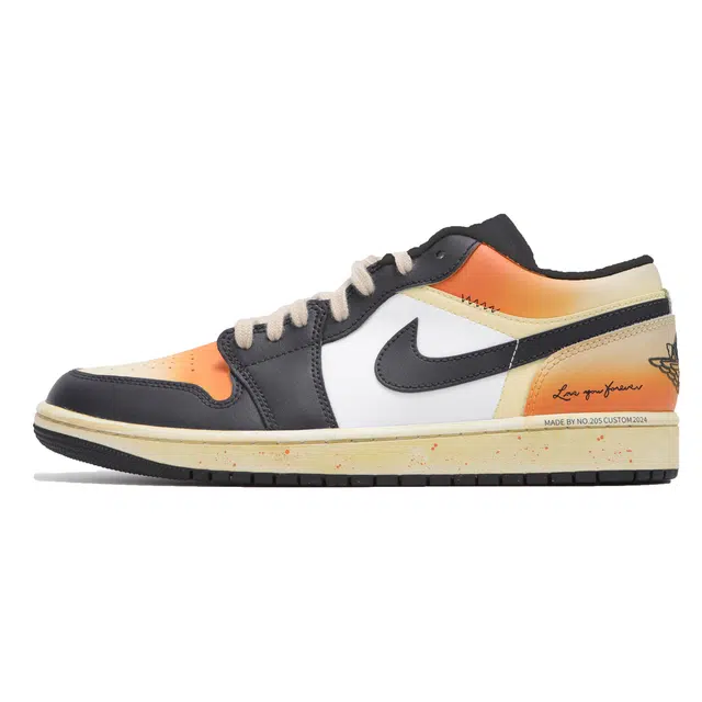 Jordan Air Jordan 1 Low Black Orange