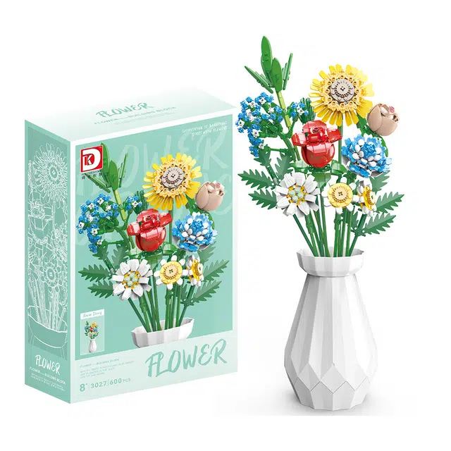 301-600pcs 3038-FLOWER