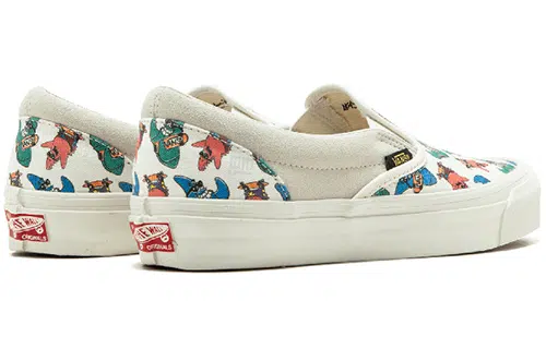 Spongebob x Vans slip-on White