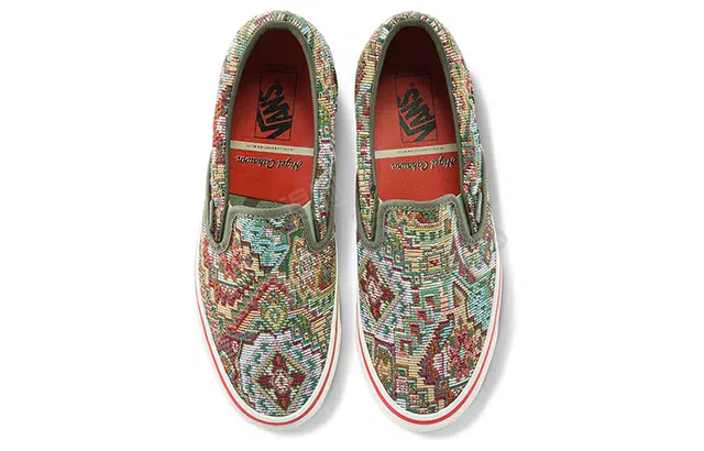 Nigel Cabourn x Vans slip-on Vault OG LX