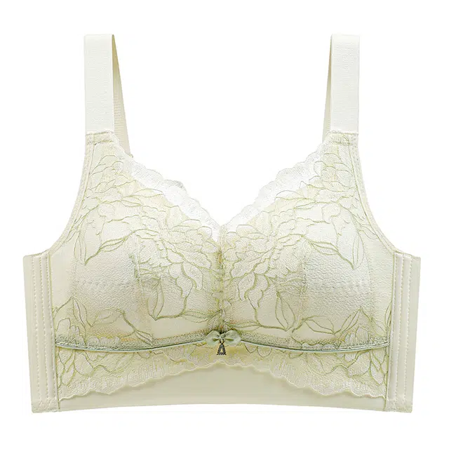 图兰朵 大胸显小薄款内衣女收副乳防下垂无钢圈全罩杯缩胸大码文胸 女款