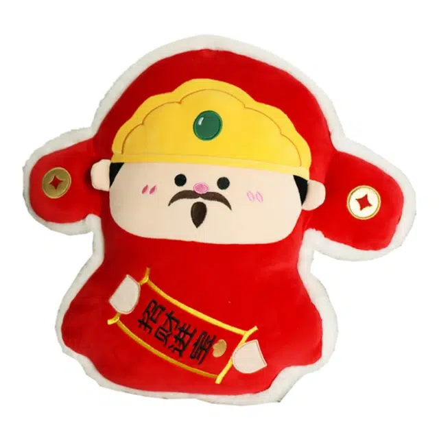 万童乐 可爱神仙财神客厅装饰布娃娃 陪伴安抚 玩偶周边