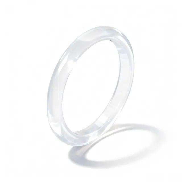 【白月光】 眰恦 新中式国潮复古汉服正圈  显白温柔气质 百搭平安顺遂一步一响古风精致素雅气质 清冷感#好运 玻璃猫眼 手镯 女款