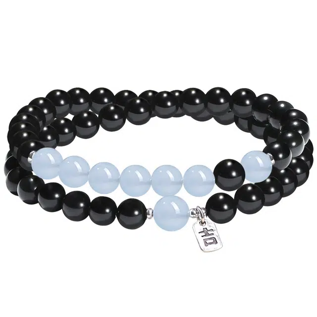 琛宬 招财纳福时来运转国潮复古新中式文艺简约个性创意优雅气质文玩百搭#好运 黑檀 手串 男女同款情侣款