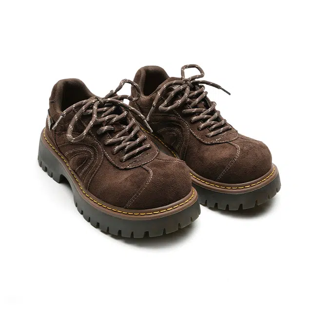 Mule Donkey PU Vintage Thick Sole