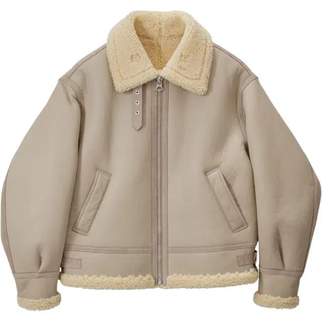 Graphpaper FW25 Sheep Mouton B-3 Flight Jacket