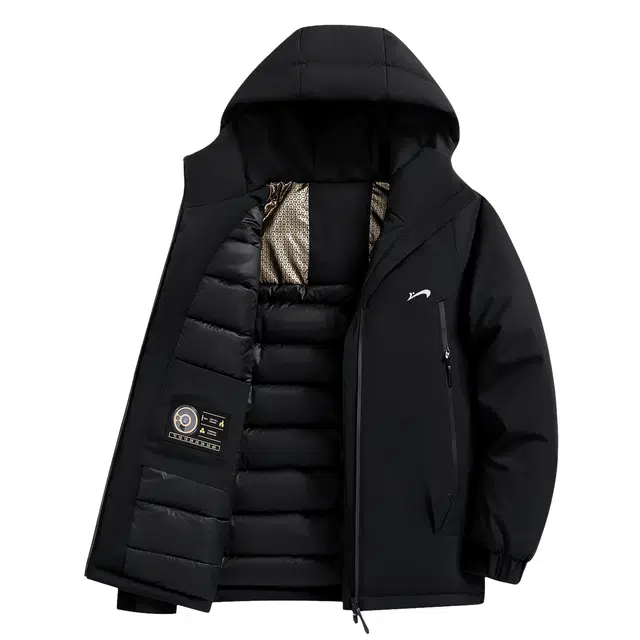 贵人鸟 暖盾系列 石墨烯蓄热加厚保暖内里连帽防风工装棉衣棉服外套 男女同款