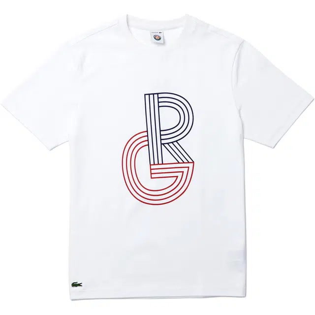LACOSTE SPORT French Open Edition Print Cotton logoT