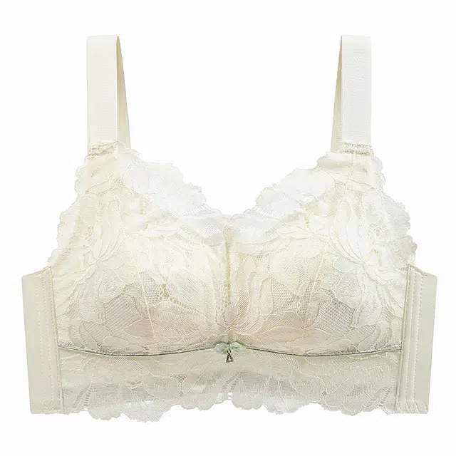 图兰朵 小胸聚拢轻盈蕾丝调整型透气上托侧收无钢圈文胸 女款